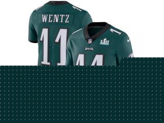 Youth 2018 Pro Bowl Philadelphia Eagles 11 Carson Wentz Football Jersey Legend Green