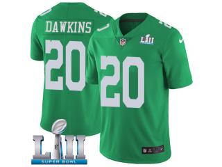 2018 Pro Bowl Philadelphia Eagles 20 Brian Dawkins Football Jersey Legend Green
