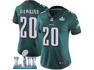 Women 2018 Pro Bowl Philadelphia Eagles 20 Brian Dawkins Football Jersey Legend Green