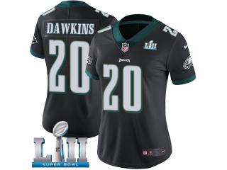 Women 2018 Pro Bowl Philadelphia Eagles 20 Brian Dawkins Football Jersey Legend Black