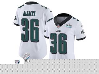 Women 2018 Pro Bowl Philadelphia Eagles 36 Jay Ajayi Football Jersey Legend White