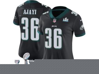 Women 2018 Pro Bowl Philadelphia Eagles 36 Jay Ajayi Football Jersey Legend Black