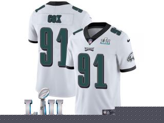 2018 Pro Bowl Philadelphia Eagles 91 Fletcher Cox Football Jersey Legend White