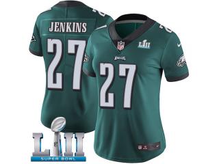 Women 2018 Pro Bowl Philadelphia Eagles 27 Malcolm Jenkins Football Jersey Legend Green