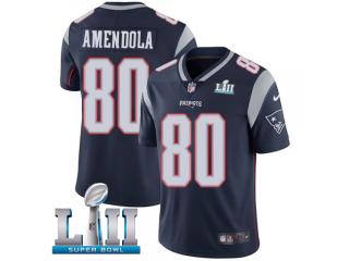 2018 Pro Bowl New England Patriots 80 Danny Amendola Football Jersey Legend Navy Blue