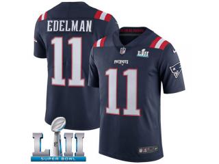2018 Pro Bowl New England Patriots 11 Julian Edelman Football Jersey Legend Navy Blue