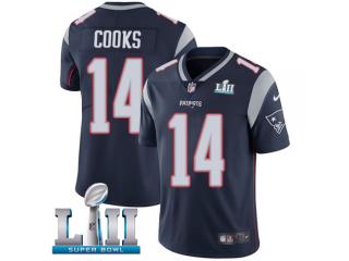 2018 Pro Bowl New England Patriots 14 Brandin Cooks Football Jersey Legend Navy Blue