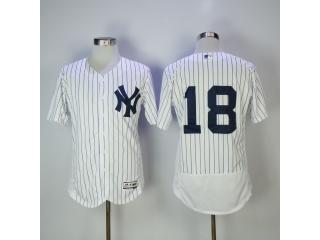 New York Yankees 18 Didi Gregorius Flexbase Baseball Jersey White