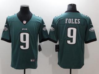 Philadelphia Eagles 9 Nick Foles Football Jersey Legend Green