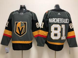 Adidas Vegas Golden Knights 81 Jonathan Marchessault Ice Hockey Jersey Gray