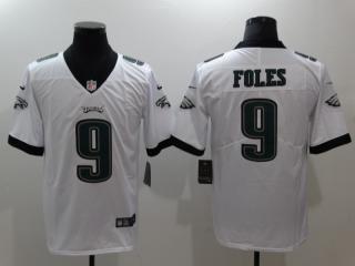 Philadelphia Eagles 9 Nick Foles Football Jersey Legend White