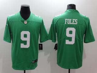 Philadelphia Eagles 9 Nick Foles Football Jersey Legend Green