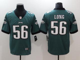 Philadelphia Eagles 56 Chris Long Football Jersey Legend Green