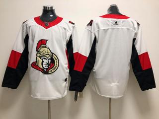 Adidas Ottawa Senators Blank Ice Hockey Jersey White