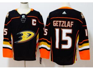 Adidas Anaheim Ducks 15 Ryan Getzlaf Ice Hockey Jersey Black