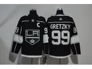 Adidas Los Angeles Kings 99 Wayne Gretzky Ice Hockey Jersey Black