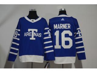 Adidas Toronto Maple Leafs 16 Mitch Marner Ice Hockey Jersey Blue