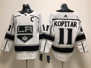 Adidas Los Angeles Kings 11 Anze Kopitar Ice Hockey Jersey White