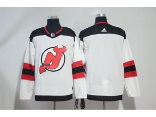Adidas New Jersey Devils Blank Ice Hockey White
