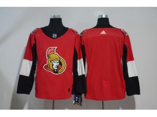 Adidas Ottawa Senators Blank Ice Hockey Jersey Red