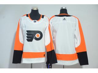 Women Adidas Philadelphia Flyers Blank Ice Hockey Jersey White