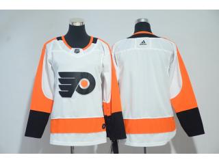 Youth Adidas Philadelphia Flyers Blank Ice Hockey Jersey White