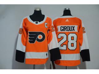 Youth Adidas Philadelphia Flyers 28 Claude Giroux Ice Hockey Jersey Orange