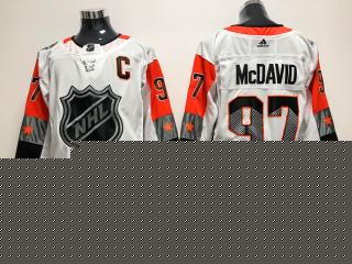 2018 NHL all star Adidas Classic Edmonton Oilers 97 Connor McDavid Ice Hockey Jersey White