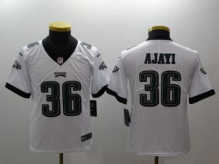 Youth Philadelphia Eagles 36 Jay Ajayi Football Jersey Legend White