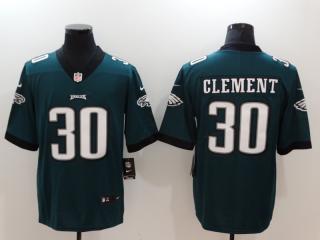 Philadelphia Eagles 30 Corey Clement Football Jersey Legend Green