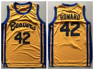 Movie 42 Rance Howard College Basketball Jersey Yellow Net eye