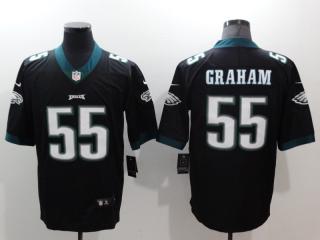Philadelphia Eagles 55 Brandon Graham Football Jersey Legend Black