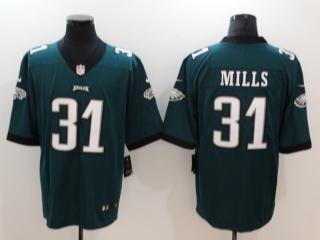 Philadelphia Eagles 31 Jalen Mills Football Jersey Legend Green