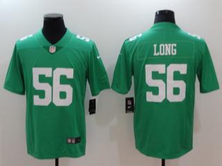 Philadelphia Eagles 56 Chris Long Football Jersey Legend Green