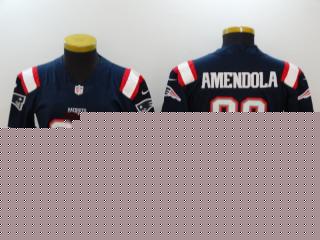 Women New England Patriots 80 Danny Amendola Football Jersey Legend Navy Blue