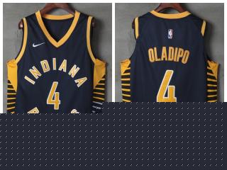 2018 Nike Indiana Pacers 4 Victor Oladipo Basketball Jersey Navy Blue Player Edition