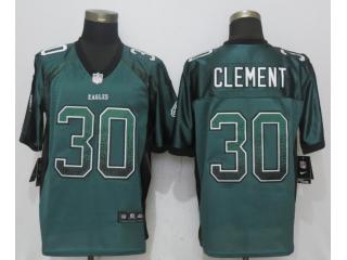 Philadelphia Eagles 30 Corey Clement Drift Fashion Green Elite Jersey