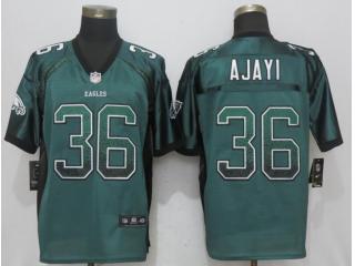 Philadelphia Eagles 36 Jay Ajayi Drift Fashion Green Elite Jersey