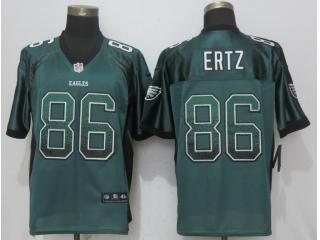 Philadelphia Eagles 86 Zach Ertz Drift Fashion Green Elite Jersey