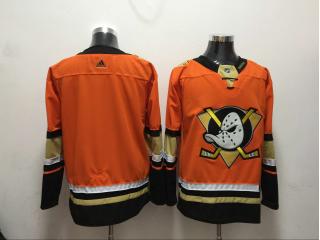 Adidas Anaheim Ducks Blank Ice Hockey Jersey Orange