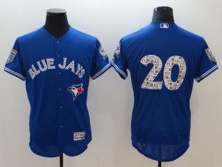2018 spring Toronto Blue Jays 20 Josh Donaldson Flexbase Baseball Jersey