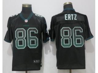 Philadelphia Eagles 86 Zach Ertz Drift Fashion Black Elite Jersey