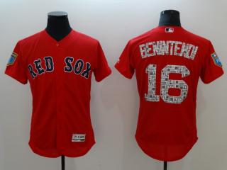 2018 spring Boston Red Sox 16 Andrew Benintend Flexbase Baseball Jersey