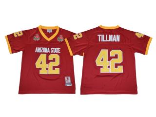 2017-2018 Arizona State Sun Devis (ASU) 42 Pat Tillman 1997 Rose Bowl College Football Jersey Maroon