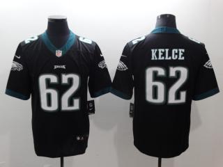Philadelphia Eagles 62 Jason Kelce Football Jersey Legend Black