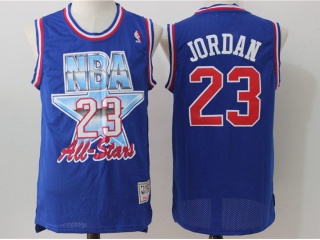 Chicago Bulls 23 Michael Jordan Basketball Jersey 1993 All Star Blue
