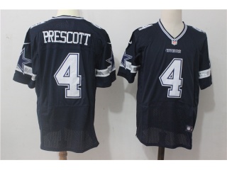 Dallas Cowboys 4 Dak Prescott Elite Football Jersey Navy Blue
