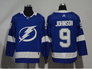 Adidas Tampa Bay Lightning 9 Tyler Johnson Hockey Jersey Blue