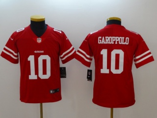 Youth San Francisco 49ers #10 Jimmy Garoppolo Vapor Untouchable Limited Jersey Red