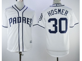 San Diego Padres #30 Eric Hosmer Flexbase Jerseys White